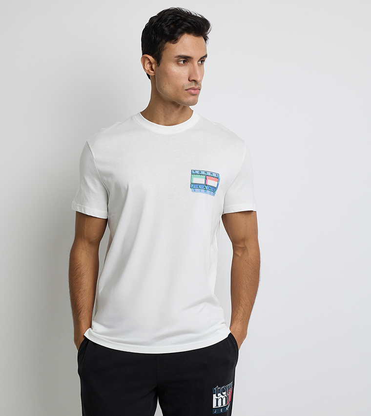 Logo Printed Crew Neck T-Shirt