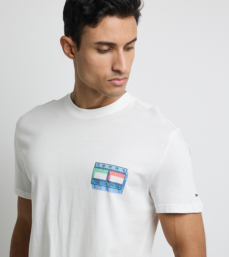 Logo Printed Crew Neck T-Shirt