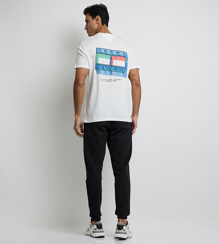 Logo Printed Crew Neck T-Shirt