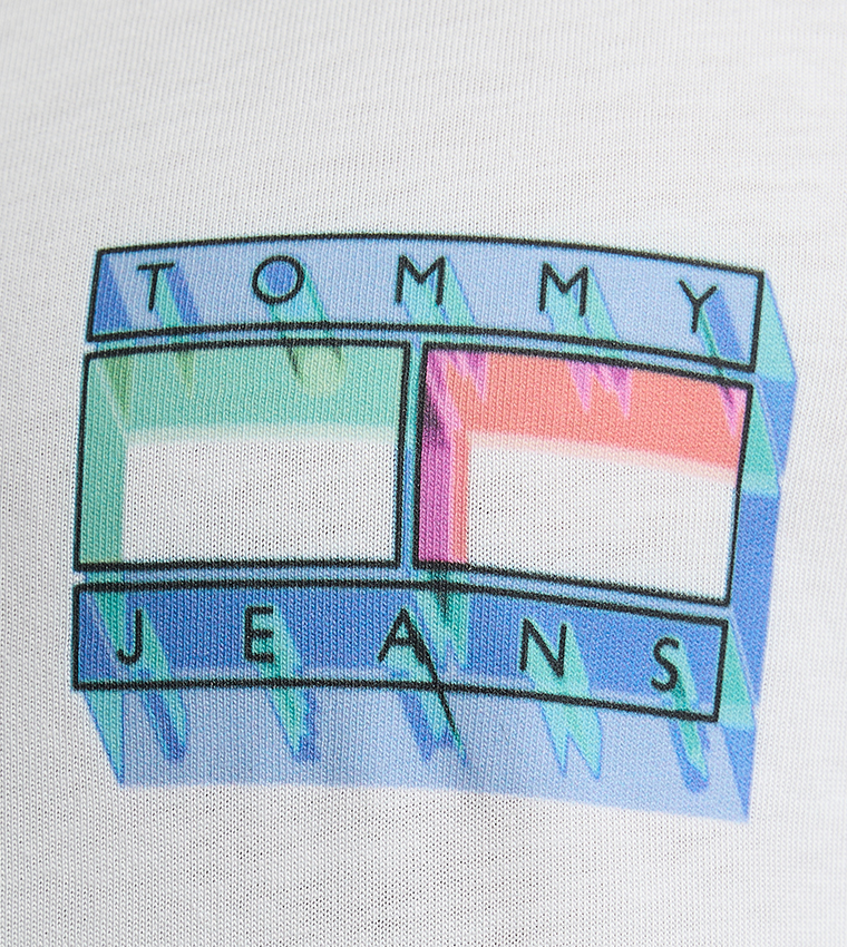 Logo Printed Crew Neck T-Shirt