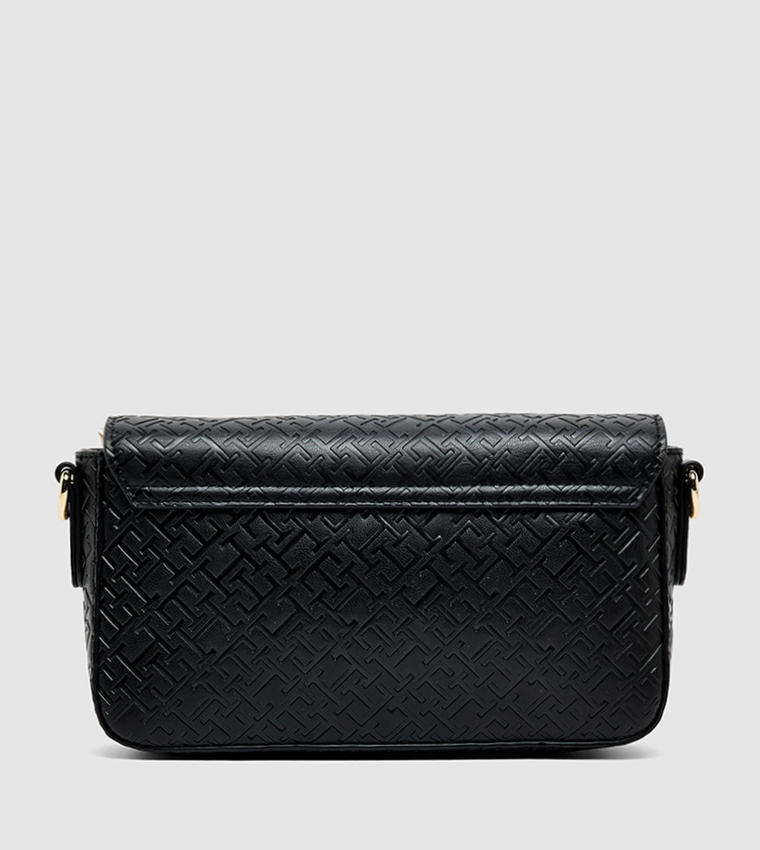 ICON Monogram Patterned Flap Crossbody Bag