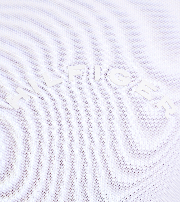 Logo Detail Short Sleeves Polo T-Shirt