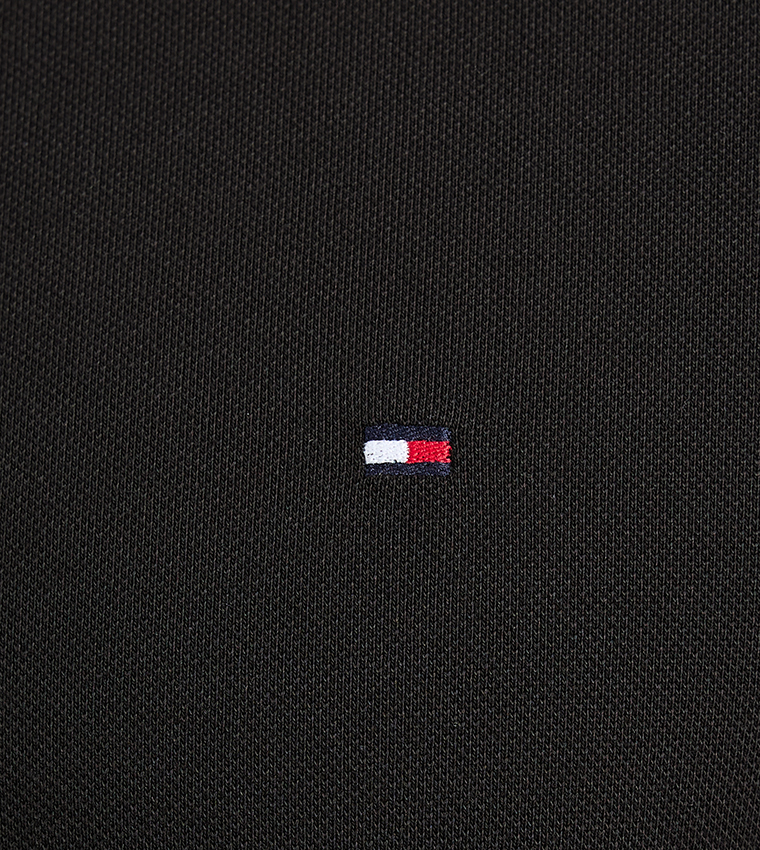 Logo Detail Short Sleeves Pique T-Shirt