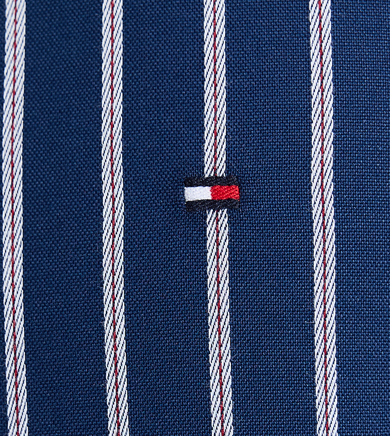 HERITAGE Striped Button-Down Collar Shirt