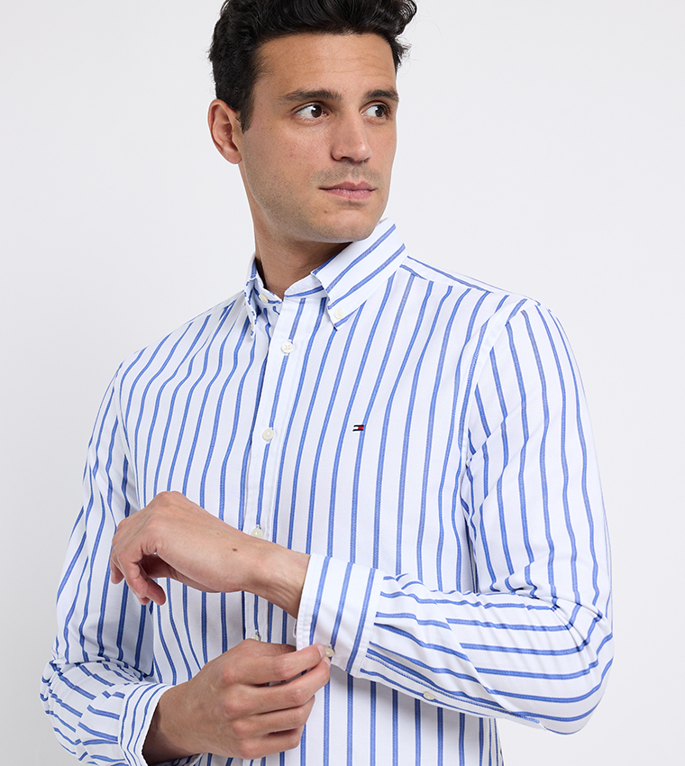 Striped Heritage Oxford Shirt
