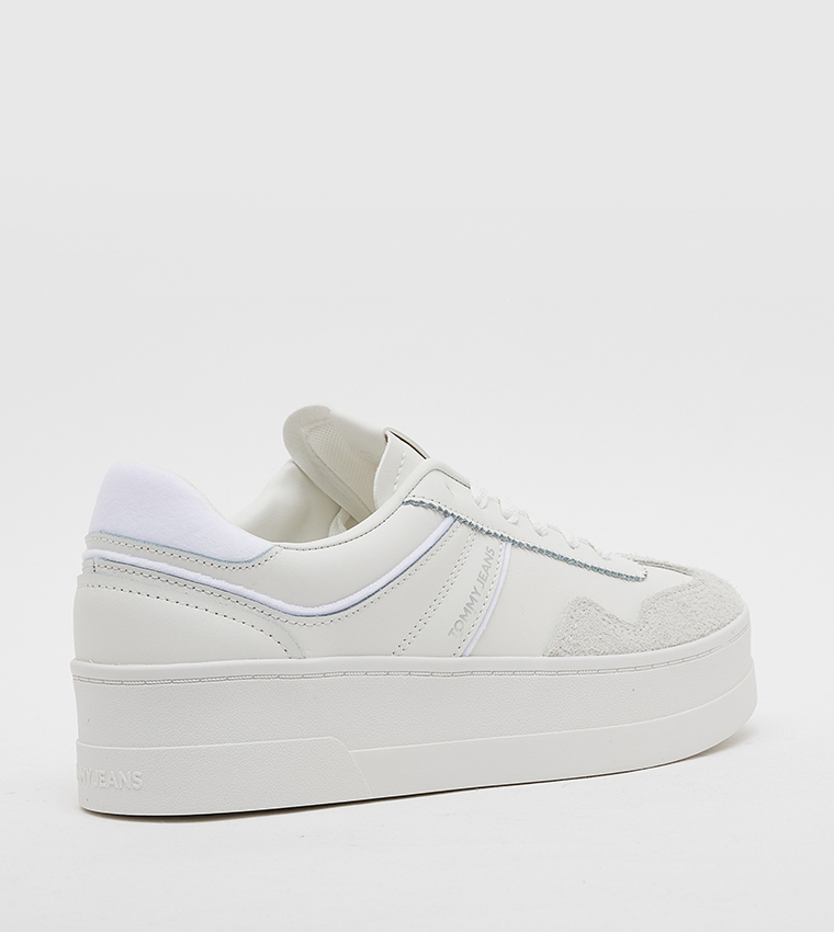 Logo Printed Lace-Up Sneakers