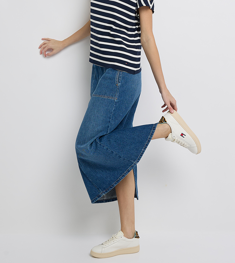 Textured Low-Top Sneakers