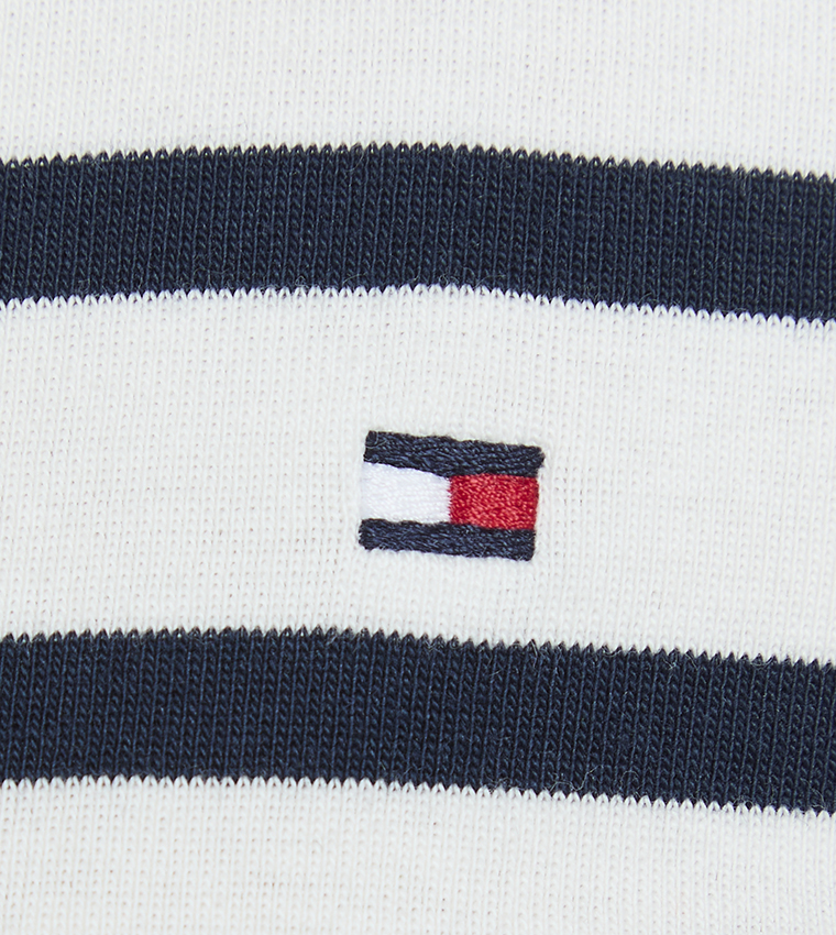 CODY Striped Short Sleeves Slim Fit T-Shirt