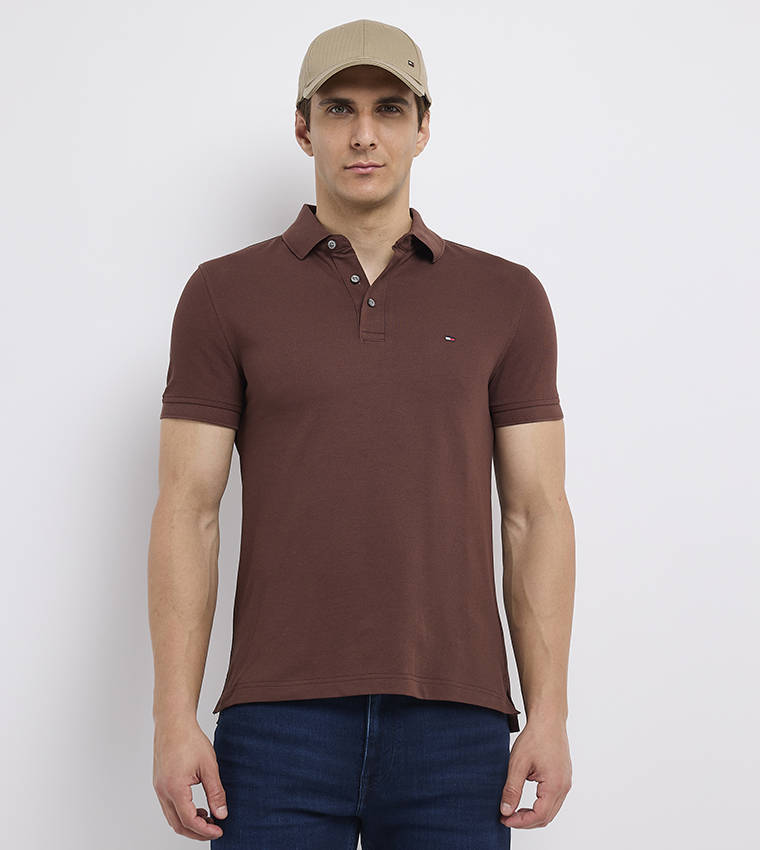 تيشيرت بولو بقصة ضيقة 