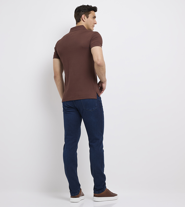 تيشيرت بولو بقصة ضيقة 