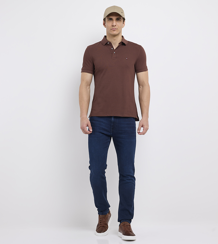 تيشيرت بولو بقصة ضيقة 