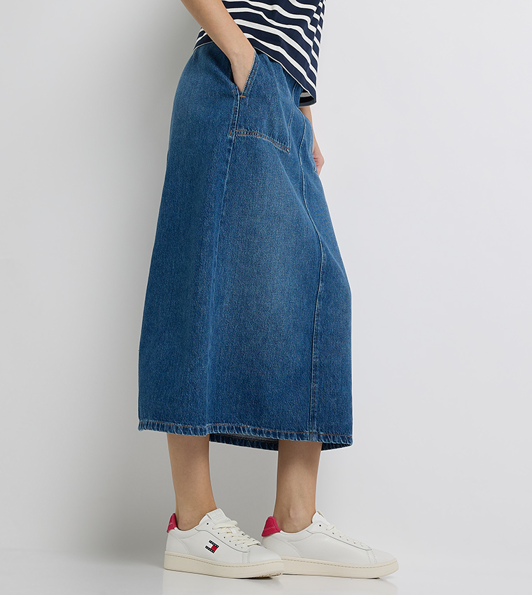 Textured Low-Top Sneakers