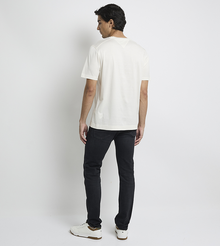 Solid Crew Neck T-Shirt
