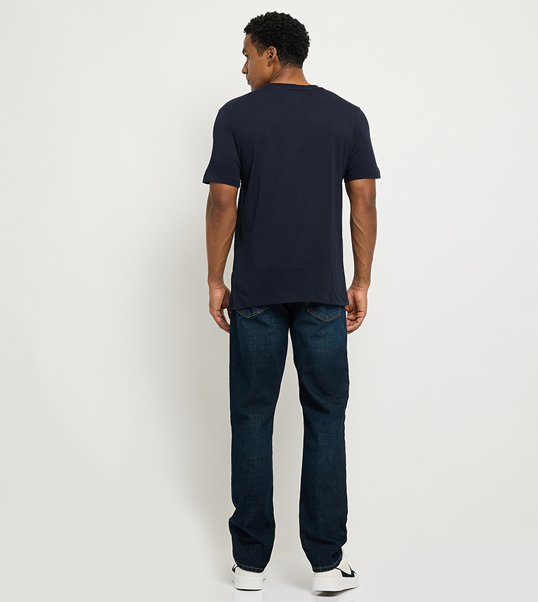Logo Printed Crew Neck T-Shirt