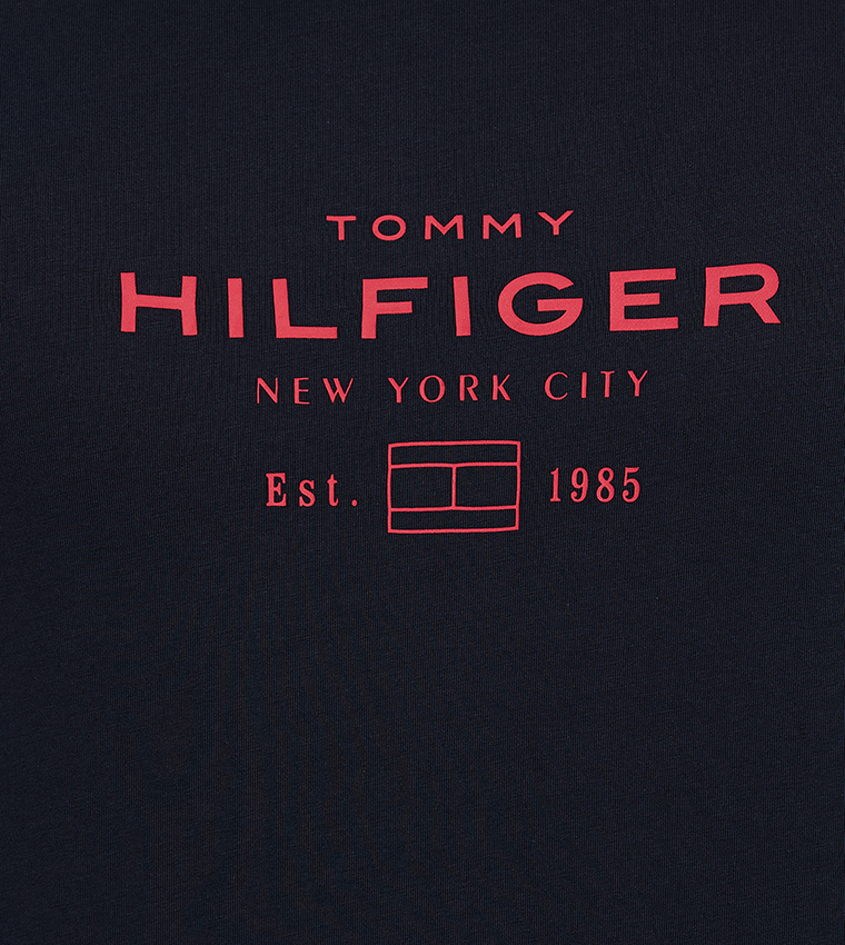 Logo Printed Crew Neck T-Shirt
