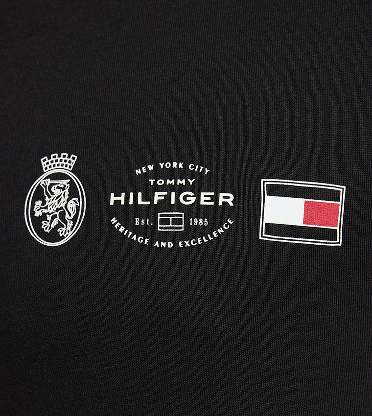 Logo Printed Short Sleeves Casual T-Shirt