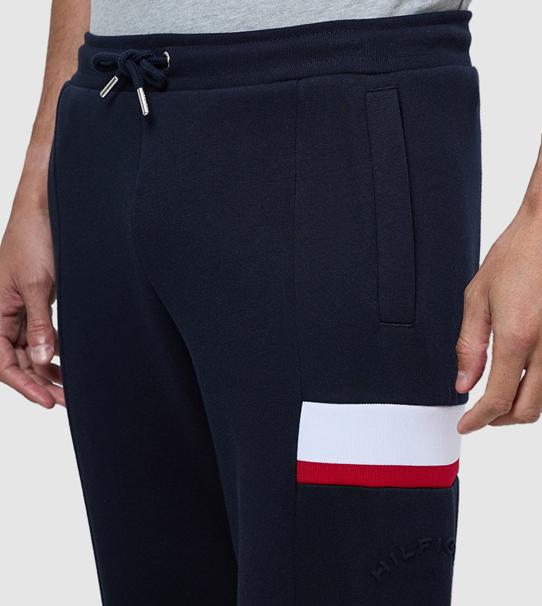 Drawstring Waist Slim Fit Joggers