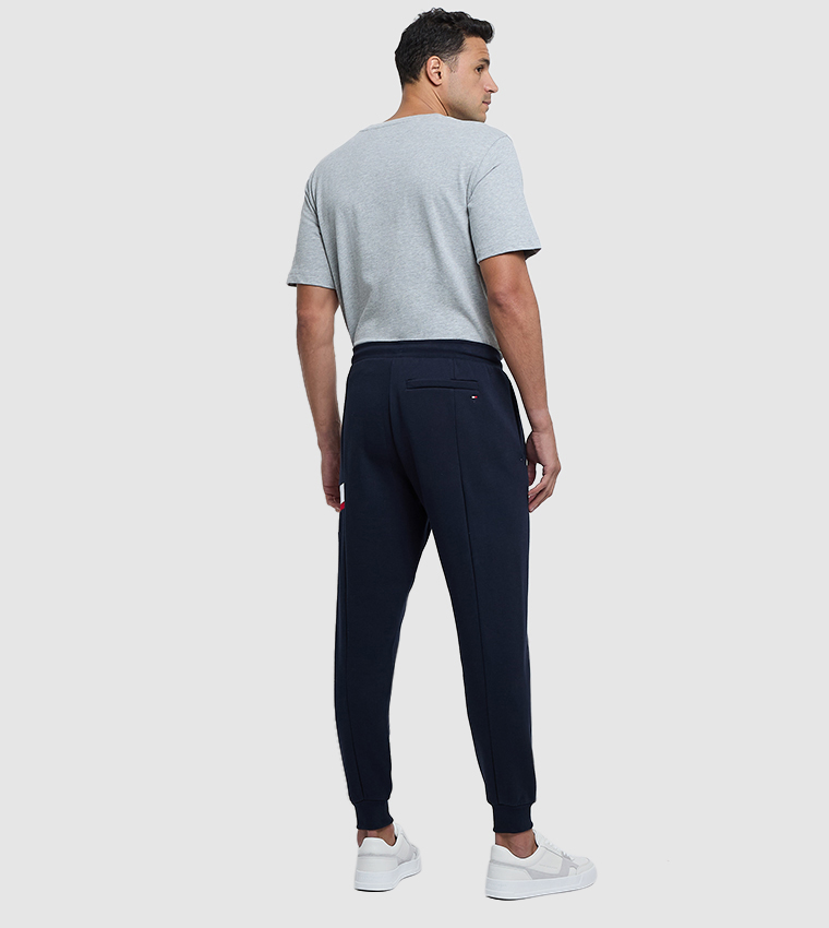 Drawstring Waist Slim Fit Joggers