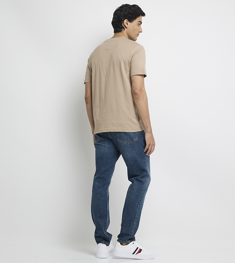 Logo Printed Crew Neck T-Shirt