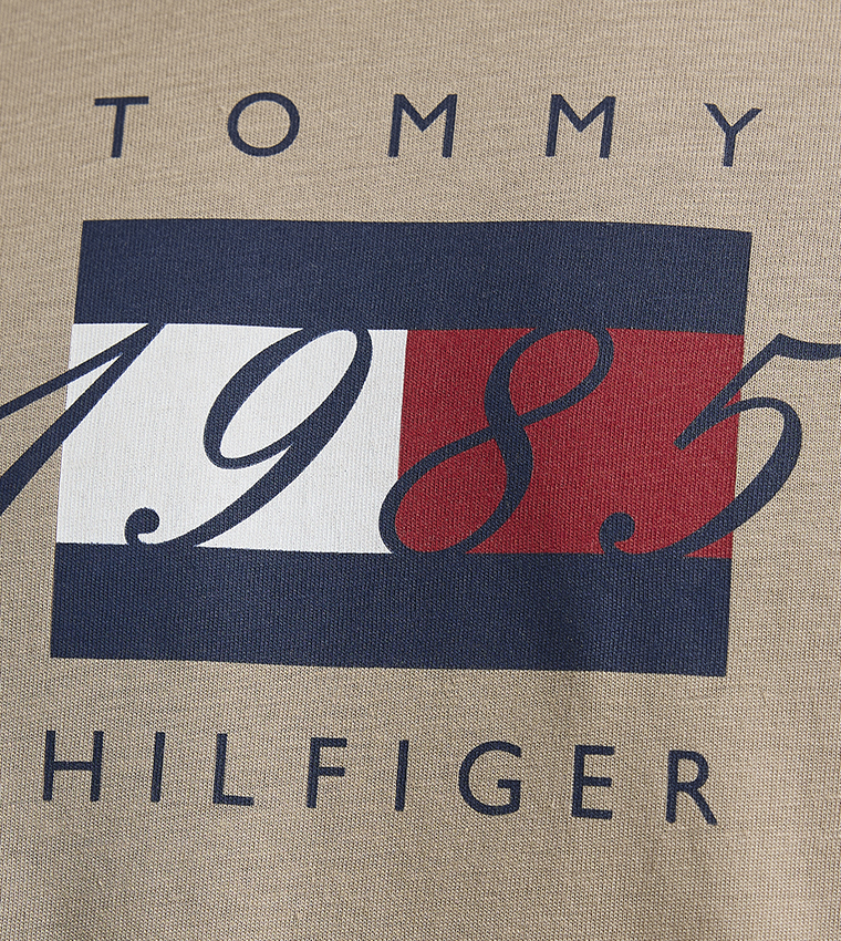 Logo Printed Crew Neck T-Shirt