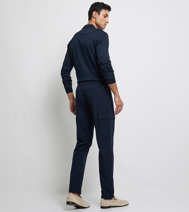 HARLEM Logo Detail Chino Pants