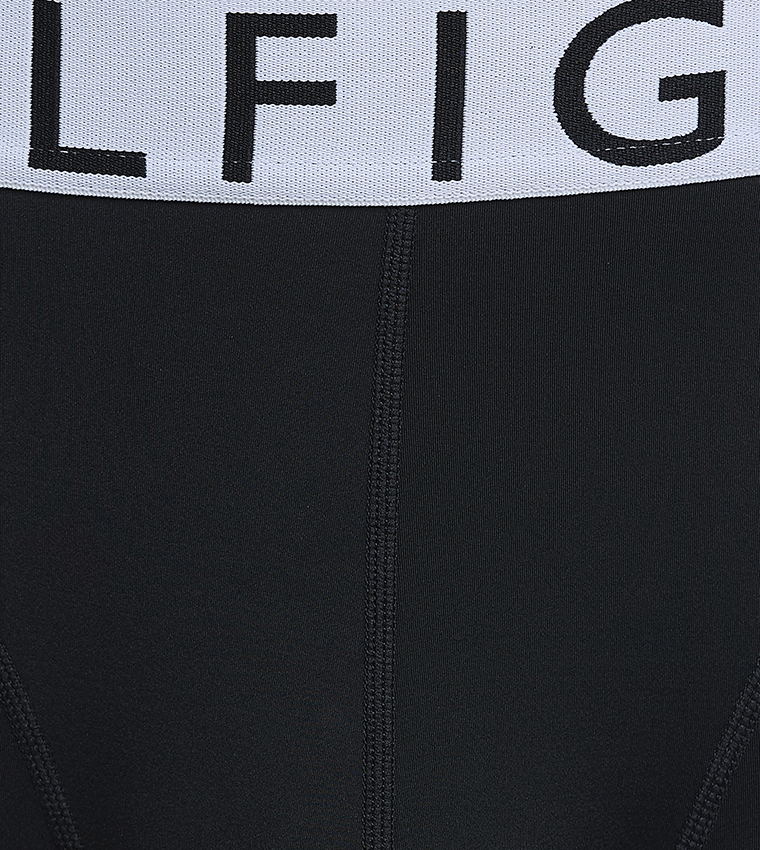 3-Pack Logo Waistband Trunks