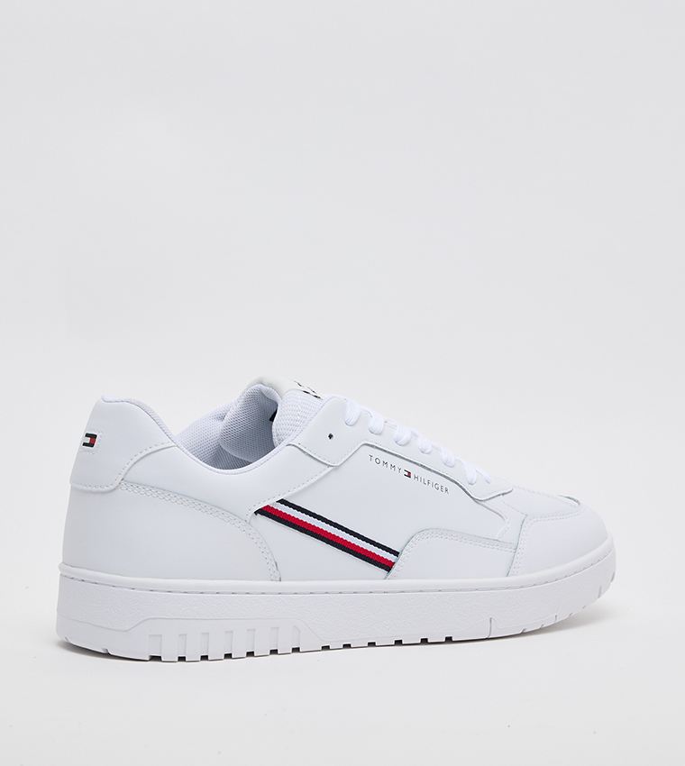 CORE Striped Low-Top Basketball Sneakers