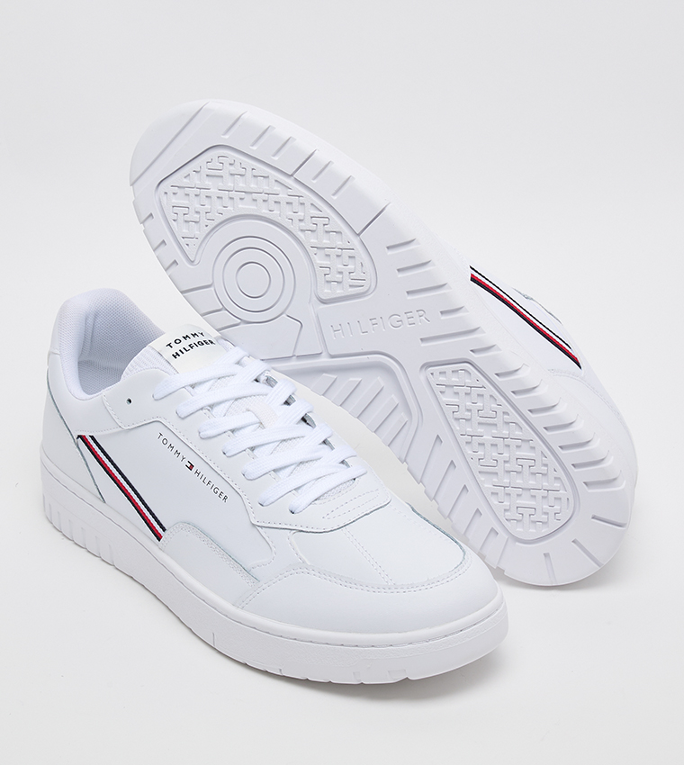 CORE Striped Low-Top Basketball Sneakers