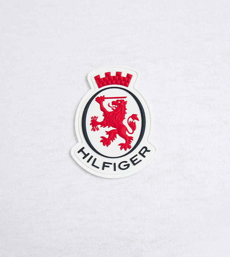 Logo Detail Short Sleeves Casual T-Shirt