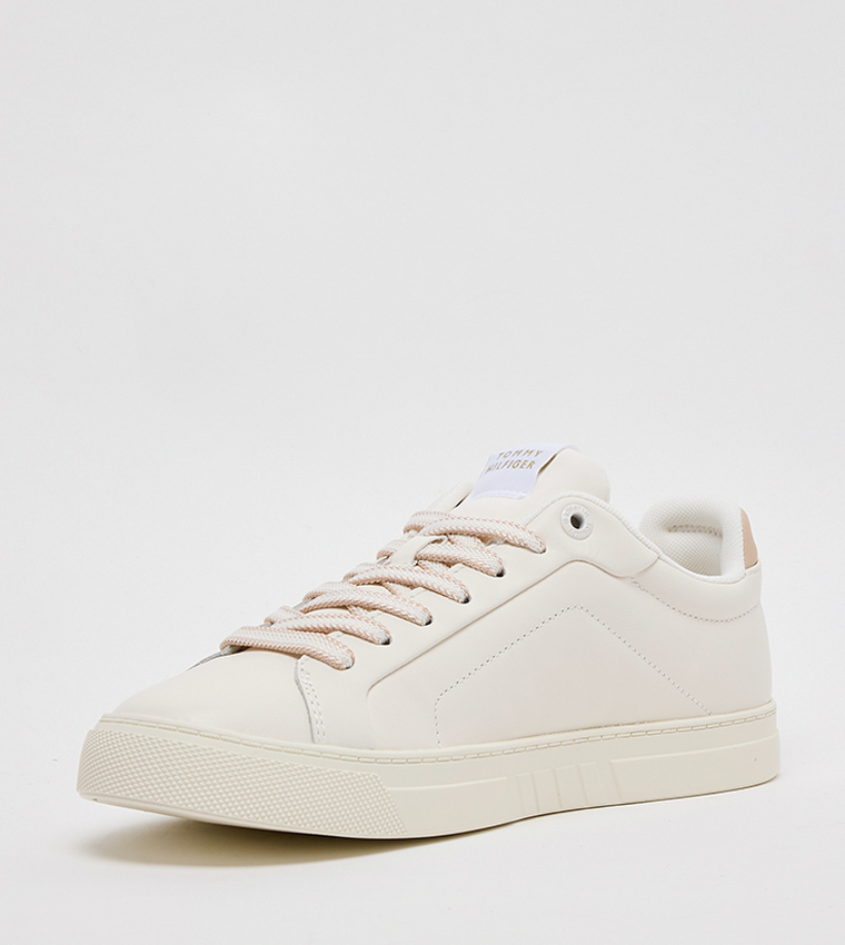 Textured Low-Top Sneakers