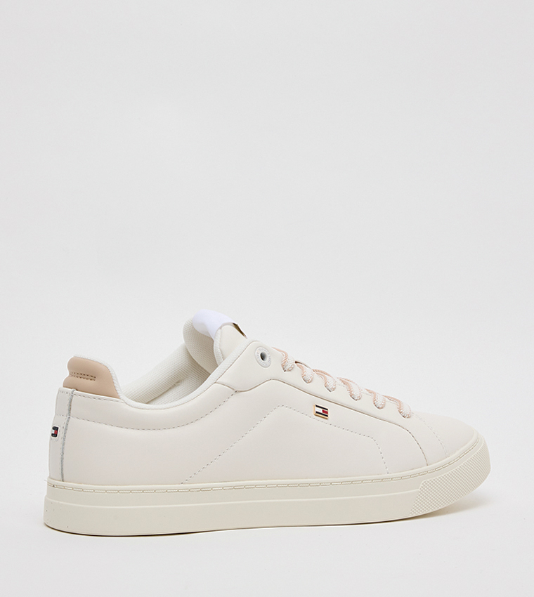 Textured Low-Top Sneakers