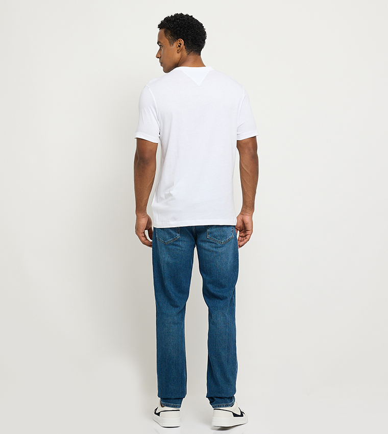Logo Printed Crew Neck T-Shirt