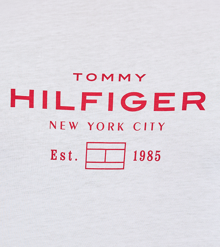 Logo Printed Crew Neck T-Shirt