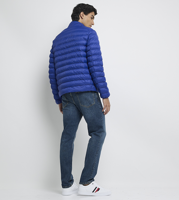 Zippered Packable Puffer Jacket