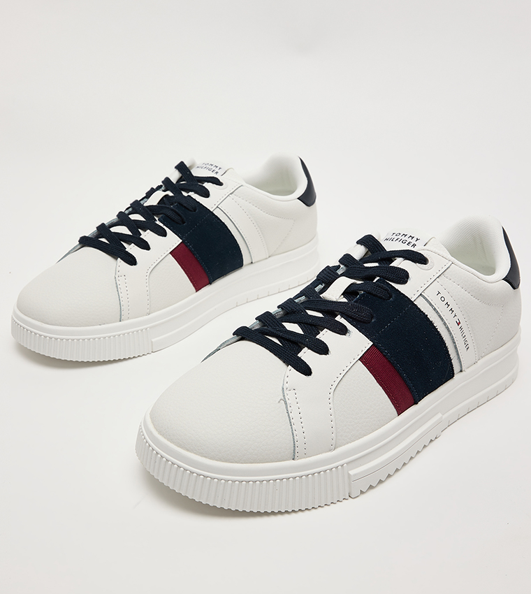 Supercup Round Toe Lace-Up Sneakers