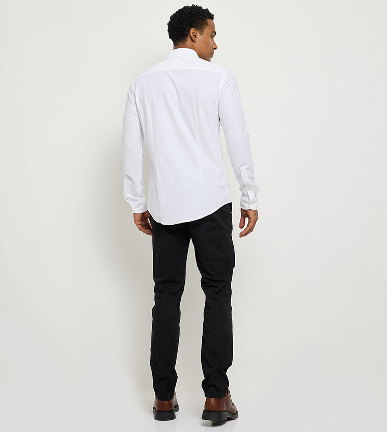 Solid Long Sleeves Shirt
