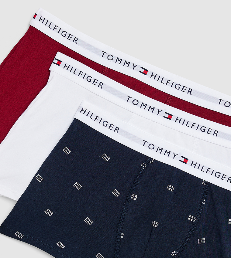 Pack of 3 Printed Trunks