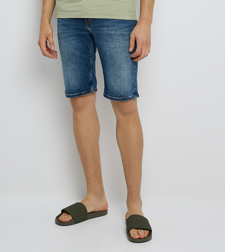TUMBLE Logo Detail Open-Toe Pool Slides