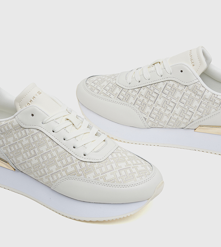 Logo Printed Runner Sneakers