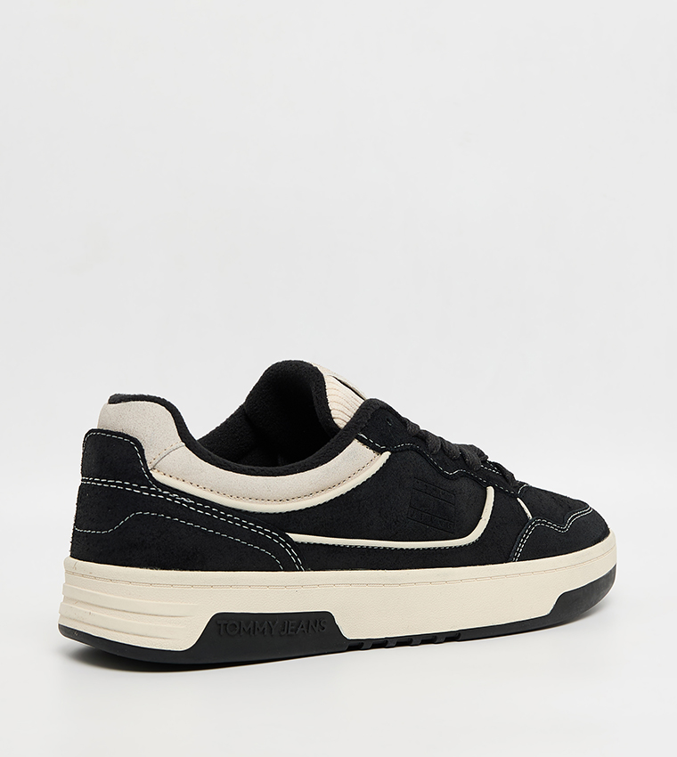 CUPSOLE Leather Lace-Up Sneakers