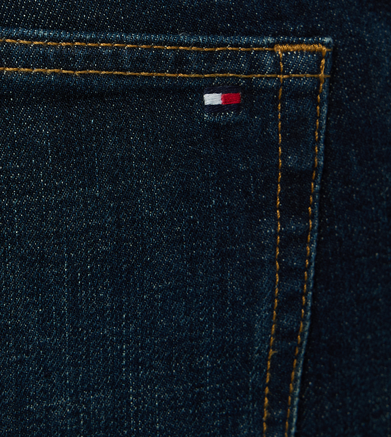 DENTON Faded Straight Fit Jeans