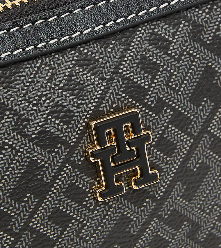 Monogram Patterned Zip-Around Wallet
