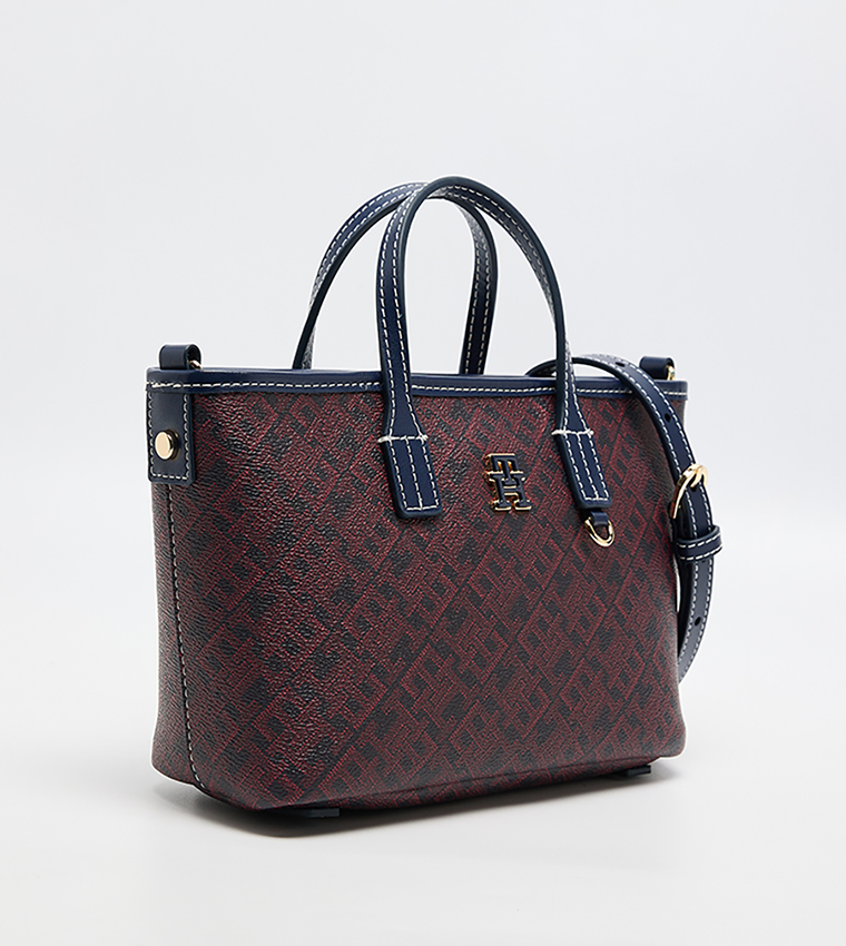 MONOPLAY Leather Mini Tote Bag