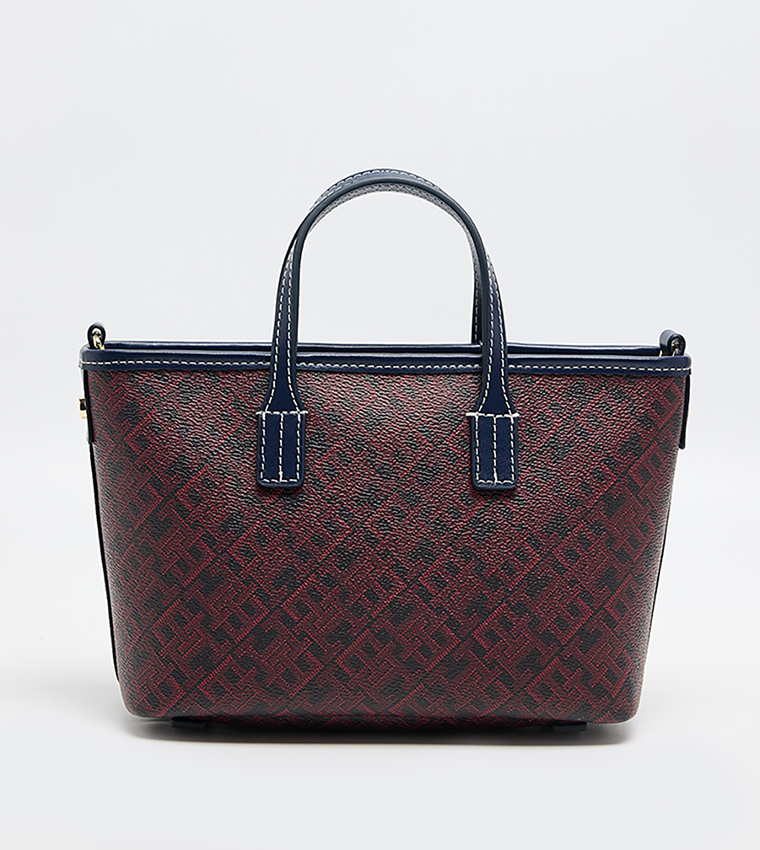 MONOPLAY Leather Mini Tote Bag
