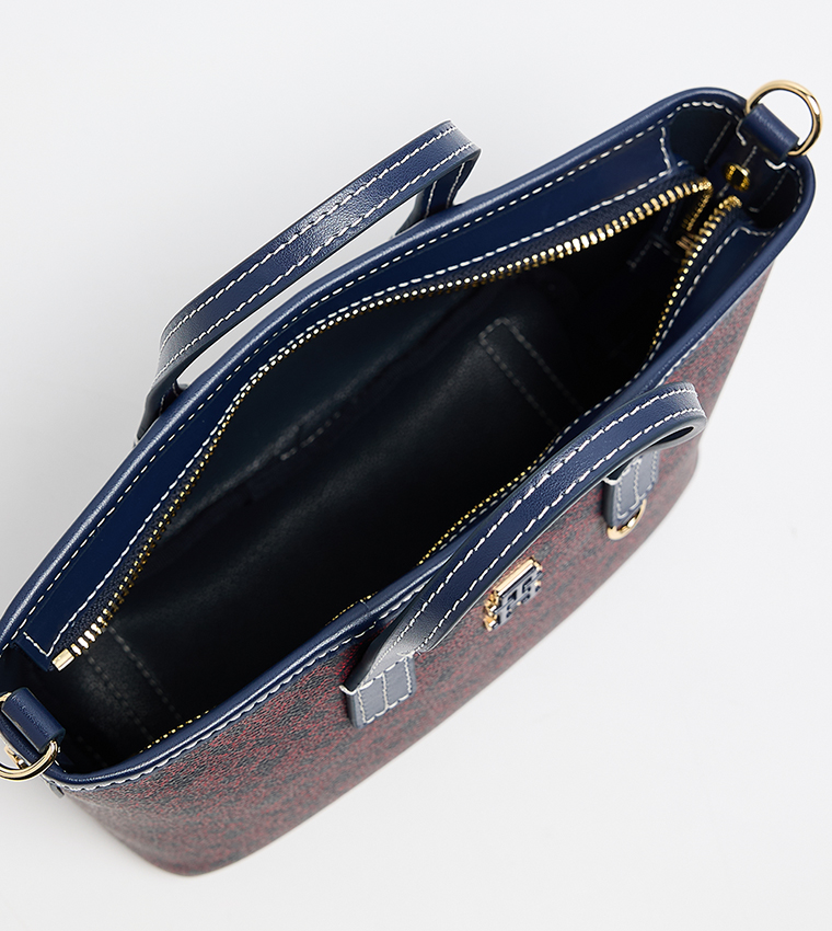MONOPLAY Leather Mini Tote Bag
