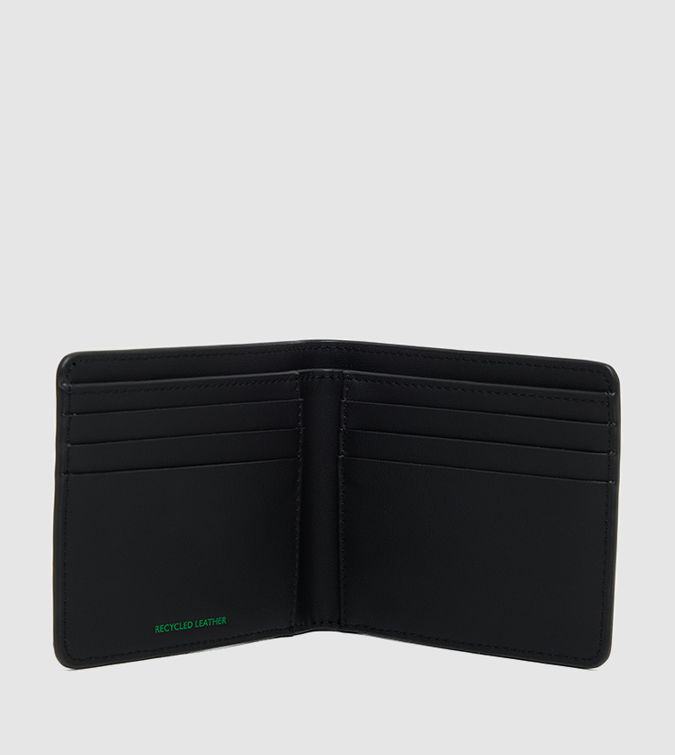 Textured Bi-Fold Wallet