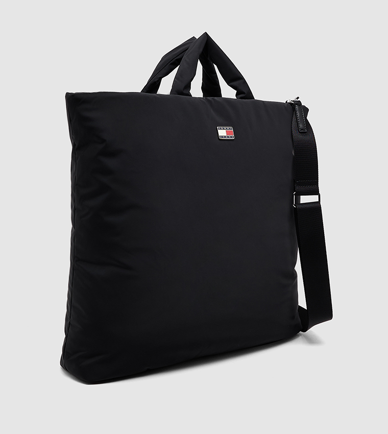 URBAN Flag Detail Nylon Tote Bag