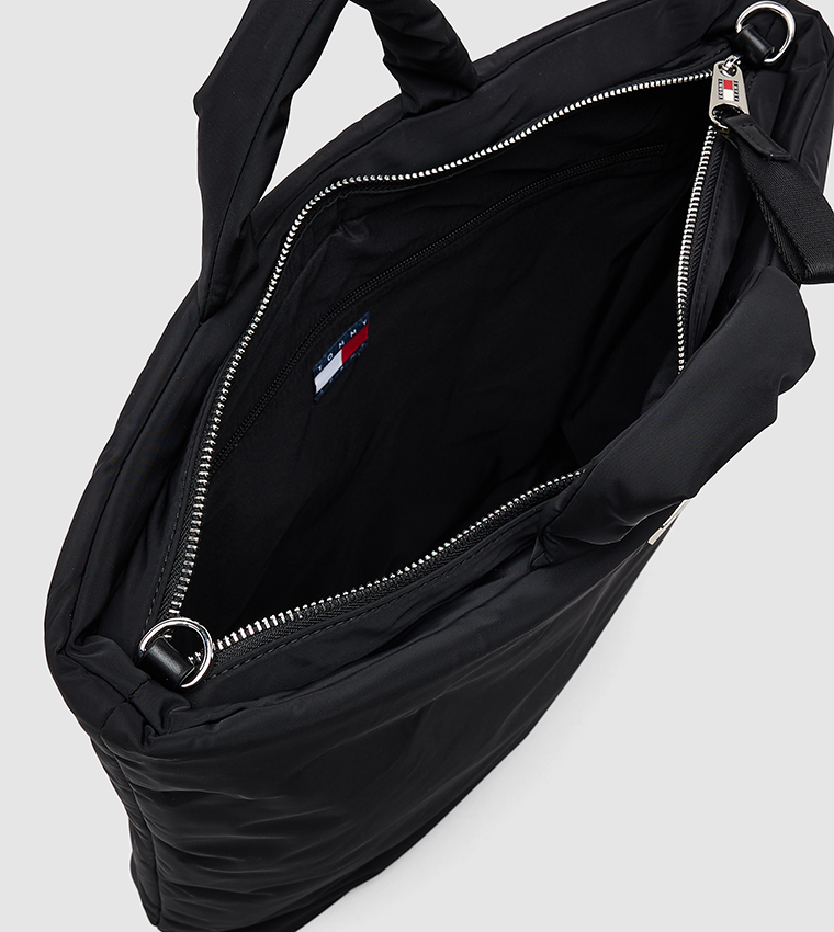 URBAN Flag Detail Nylon Tote Bag