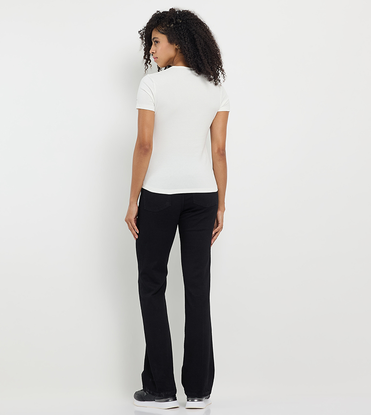 Varsity Crest Slim Fit Short Sleeves T-Shirt