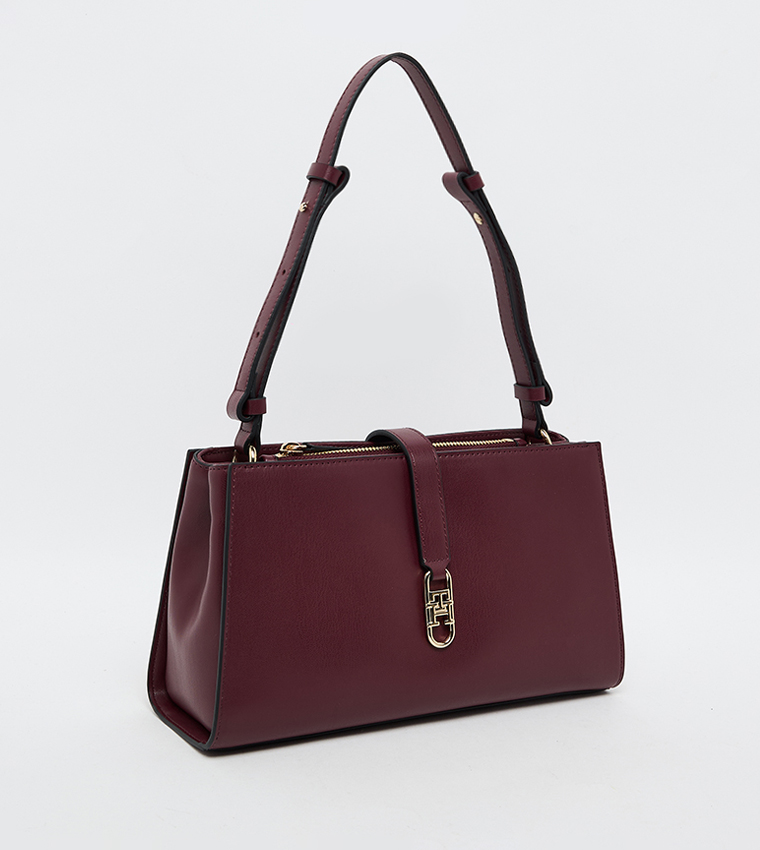 LIBRE Logo Detail Shoulder Bag